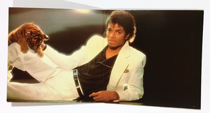 MICHAEL JACKSON - Thriller LP (1st Press w/NO MJ Credit on Rear)
