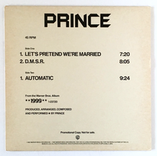 Load image into Gallery viewer, PRINCE - Selections From &#39;1999&#39; Promo 12&quot;
