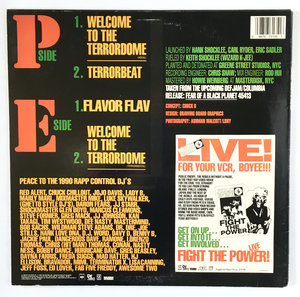 PUBLIC ENEMY - Welcome To The Terrordome 12" (4TRKS)