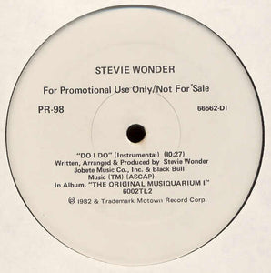 Stevie Wonder - Do I Do 12"