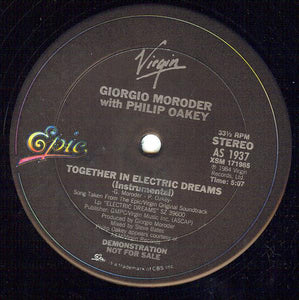 Giorgio Moroder with Philip Oakey - Together in Electric Dreams