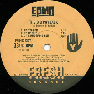 EPMD - The Big Payback 12"