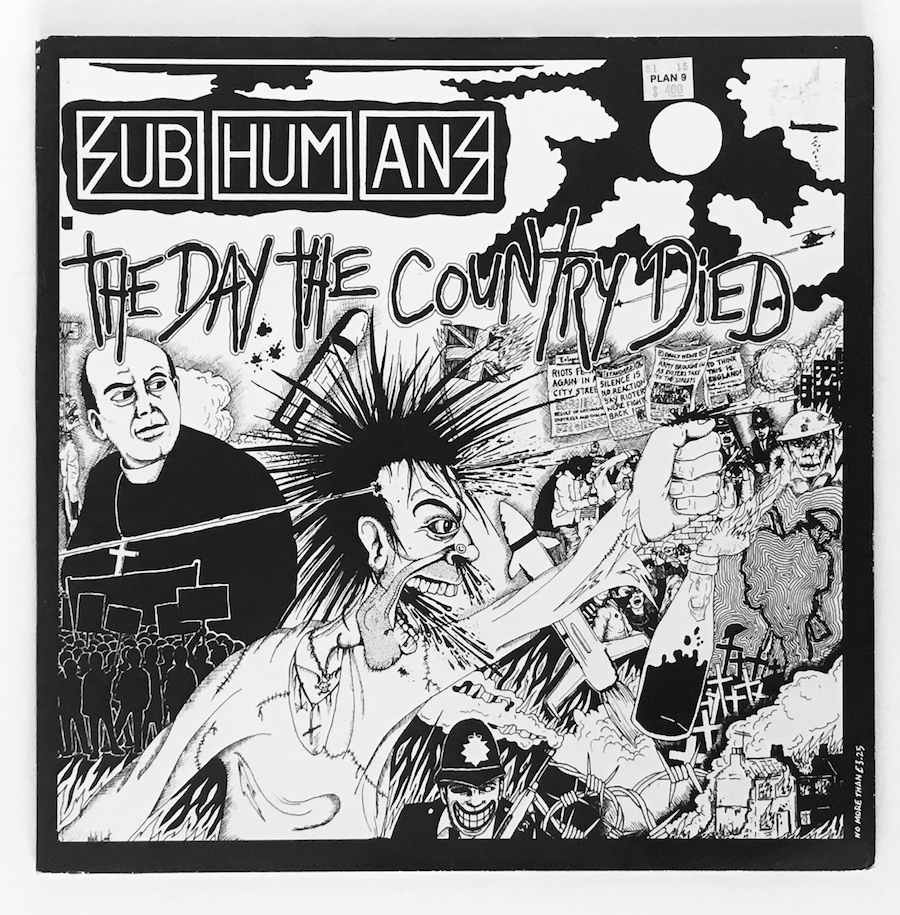SUBHUMANS ‎– The Day The Country Died LP