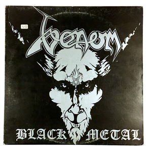 VENOM - Black Metal LP (Italian Import w/Extra Trk "Bloodlust")