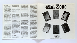 WARZONE - Open Your Eyes LP (Promo Copy)