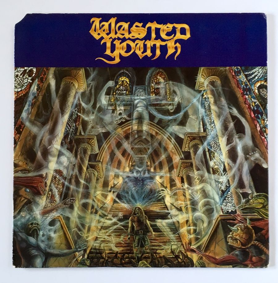 WASTED YOUTH - Black Daze LP