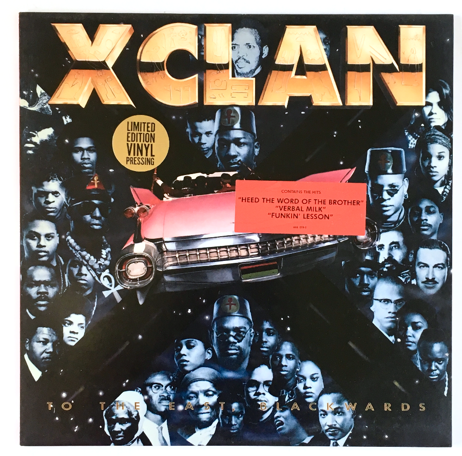 X-CLAN - To The East Blackwards LP