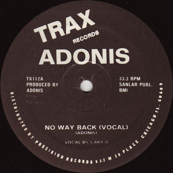 Adonis ‎– No Way Back