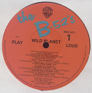 The B-52's ‎– Wild Planet