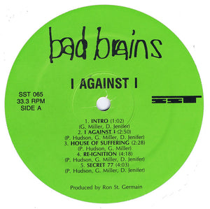 Bad Brains ‎– I Against I