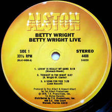 Load image into Gallery viewer, Betty Wright - Betty Wright Live
