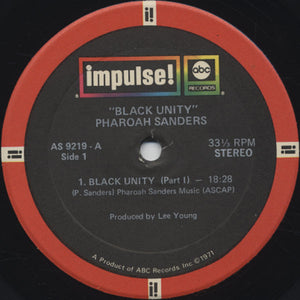 Pharoah Sanders ‎– Black Unity
