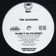 Load image into Gallery viewer, The Jacksons - Blame It On The Boogie 12&quot;
