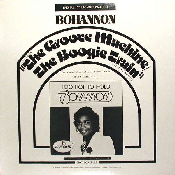 Hamilton Bohannon - The Groove Machine / The Boogie Train 12
