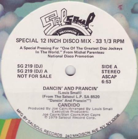 Candido - Dancin' And Prancin'/Jingo 12