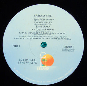 Bob Marley And The Wailers ‎– Catch A Fire