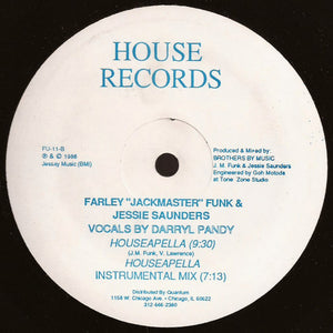 Farley "Jackmaster" Funk & Jessie Saunders ‎– Love Can't Turn Around (Remix)