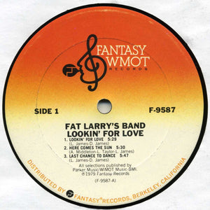 Fat Larry's Band ‎– Lookin' For Love