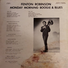 Load image into Gallery viewer, Fenton Robinson - Monday Morning Boogie and Blues
