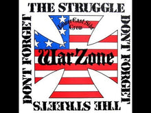 Load and play video in Gallery viewer, WARZONE - Don&#39;t Forget The Struggle, Don&#39;t Forget The Streets LP (Caroline, Blue Labels)
