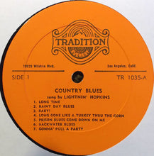 Load image into Gallery viewer, Lightnin&#39; Hopkins - Country Blues
