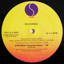 Load image into Gallery viewer, Madonna ‎– Into The Groove / Everybody
