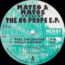 Load image into Gallery viewer, Mateo &amp; Matos ‎– The No Props E.P.
