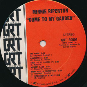 Minnie Riperton ‎– Come To My Garden