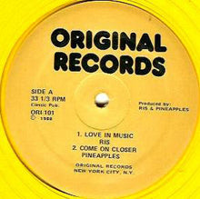 Load image into Gallery viewer, Original Records - RIS - Love In Music/Pineapples - Come On Closer, etc.
