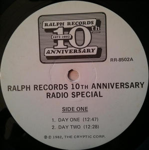 Various / Penn Jillette ‎– Ralph Records 10th Anniversary Radio Special!