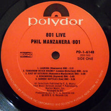 Load image into Gallery viewer, Phil Manzanera - 801 Live
