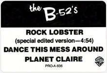 Load image into Gallery viewer, The B-52&#39;s ‎– Rock Lobster

