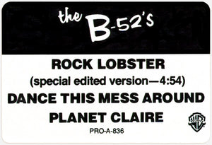 The B-52's ‎– Rock Lobster