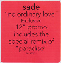 Load image into Gallery viewer, Sade ‎– No Ordinary Love
