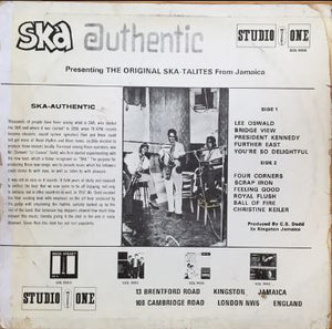 The Original Ska-Talites  ‎– Ska Authentic