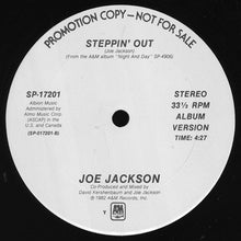 Load image into Gallery viewer, Joe Jackson ‎– Steppin&#39; Out

