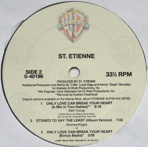 St. Etienne ‎– Only Love Can Break Your Heart
