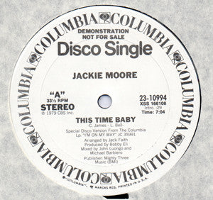 Jackie Moore - This Time Baby 12