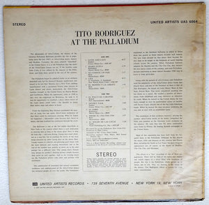 Tito Rodriguez ‎– Tito Rodriguez At The Palladium - LIVE! Performance