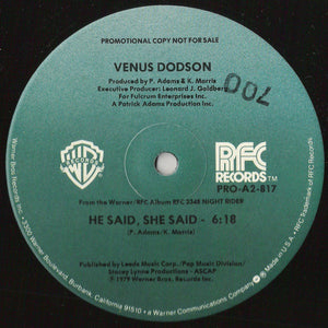 Venus Dodson ‎– Shining / He Said, She Said