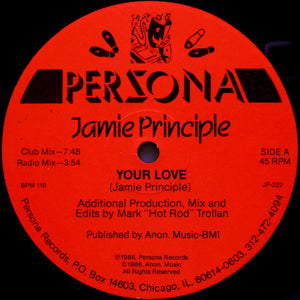 Jamie Principle ‎– Your Love